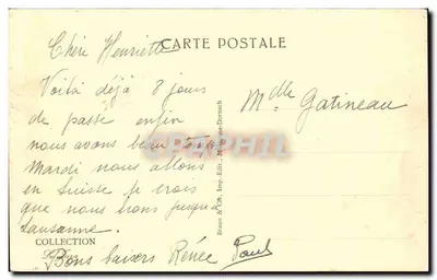 ला ग्रैस-दीऊ - ले मॉनास्टरे - ब्राउन & सी, इम्प्रिंट - प्रकाशक, मौवाज-दर्नाच — पीछे