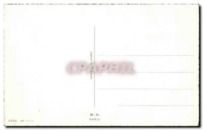 Dzieci grające z jajkami — Szczęśliwe Wielkanoc — M.D. Paris, seria nr 1595 — Rewers