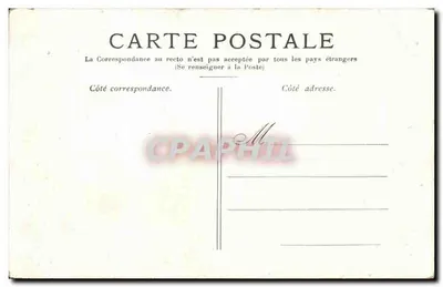 Versailles — The Gallery of Battles — Postcard — Back
