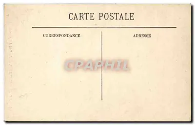 Env. de Cauterets — Le Pont d'Espagne — LL, n° 105 — Verso