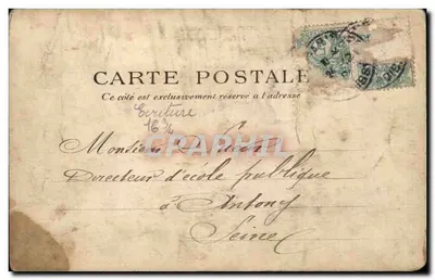 Paris — A prefeitura do 18º arrondissement — P.P.C. Paris n°336 — Verso
