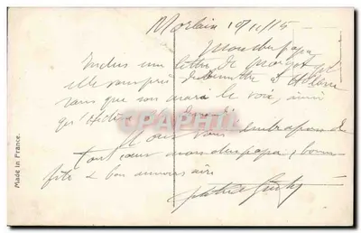Cérebro segurando cachos de uva — Aniversário — REX 4538 — Verso