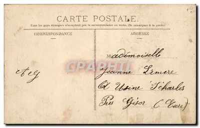 Fée aux fleurs — Paryż — wydawca Paryż, nr 3.138 — Rewers