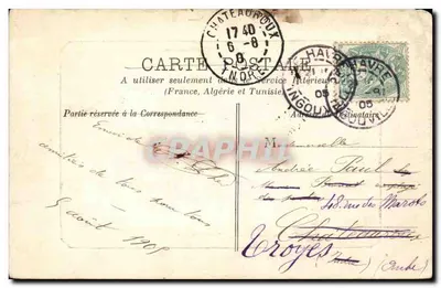 Le Havre — O Museu e a Anse des Piletes — Verso