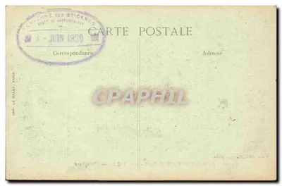 Foresta di Fontainebleau - Barbizon — L'Elefante — Siron, editore, Fontainebleau, n°31 — Verso