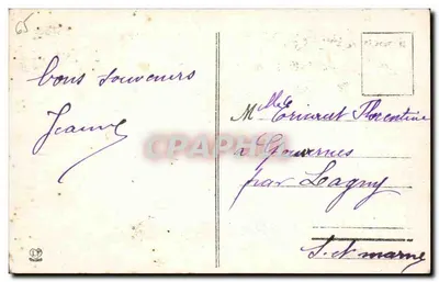 Lourdes — Wizyta w Lourdes przez Bazylikę — Wydawca: Bis, Les Hautes-Pyrénées — Rewers