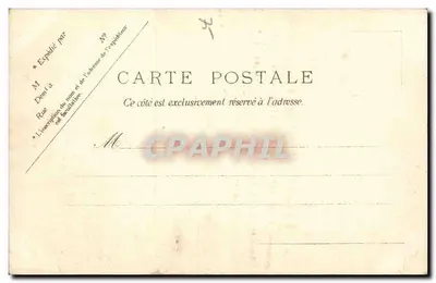 Paryż — Katedra Notre-Dame-de-Lorette — Zbiór Bisouts Milluz - N° 10 — Rewers