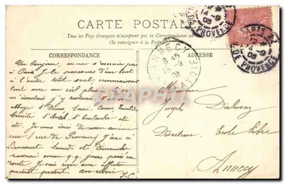 Paris — A Igreja de São Sulpício — LL. n° 741 — Verso