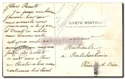 Palais de Justice — Ennery — V. P. Paris, No. 87 — Rewers