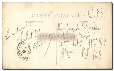 Paryż — Arc de Triomphe — J. H. wydawca, n° 435 — Rewers