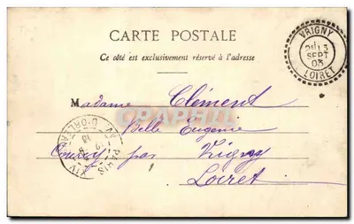 Paryż — Park Monceau — Ruiny — wydawca anonimowy, nr 20 — Rewers
