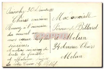 Eu lhe dou meu coração — homem em traje de festa segurando um buquê — editor DIX n° 117 — Verso