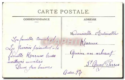 A Jarra Quebrada — Pobre Toinon Desiludida — Simi-Bromure A. Breger Frères (Depusé) — Verso