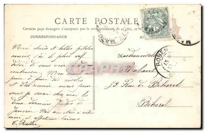 Rouen — Katedra — C.B., Paryż — Rewers