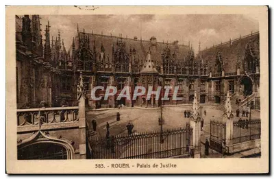 Rouen - Palácio de Justiça — editor desconhecido, número de série 383