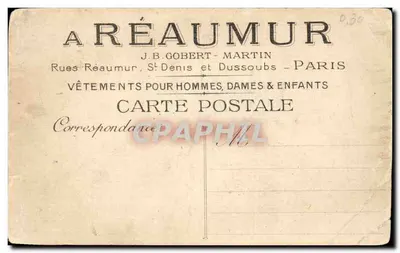As obras da Misericórdia, de D. Teniers — Museu do Louvre — Coleção dos grandes magasins 'A Réaumur' 1904 — Verso