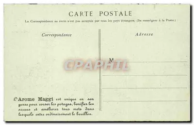 Nova Estação de Lyon — Paris — editor Fortier & Marotte, n°5 — Verso