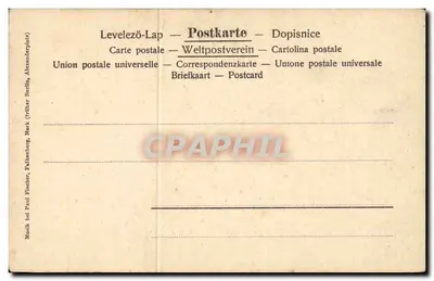 Żałobna kobieta obok otwartej skrzynki — Galerie nowoczesnej Meister — C. Probst — Rewers