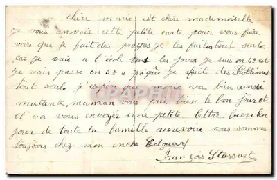 Árvore de inverno — paisagem nevada — DIX Paris 1304 — Verso