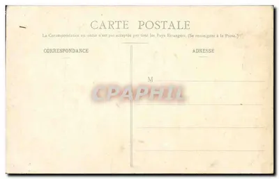 A Catedral de ROUEN — Conjunto — C.V. 139 — Imprensa de Paris — Verso