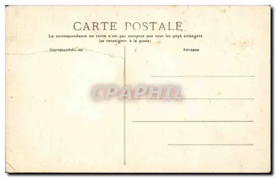 Velho Saint-Etienne — Caen — editor não identificado, n° de série 45 — Verso