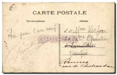 Paris – Praça do Père Lachaise – O Declínio por Steiner — Verso
