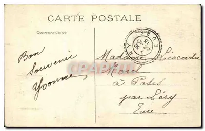A Savoyarde de Montmartre — campanário do Sagrado Coração — n°509 — Verso