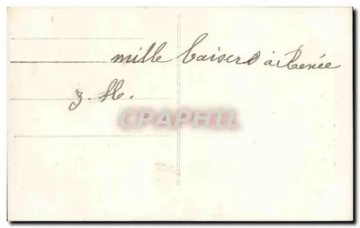 Sint-Katerina — engel met gitaar — uitgever Feuwell, n° 1070 — Achterkant