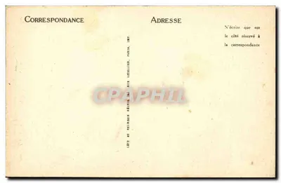 Amiens — Katedra — Matka Boża ozdabiajaca Pilar Porty Matki Bożej Złotej — LL — Rewers