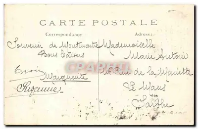 PARIS-Montmartre - Basilika des Heiligen Herzens. Der Glockenturm — Verlag J.H. n°09 — Rückseite