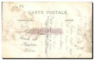 Rouen — Pałac Sądowy. Nowo wybudowane schody — J.C. - Bonnen — Rewers