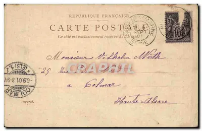 Giardino del Luxembourg — Monumento di Watteau — Editore P. S. A. D. P. M. fot. 201 — Verso