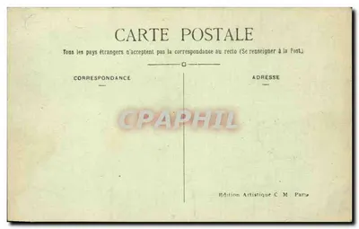 Paryż — Aleja Opery — C.M. nr 114 — Rewers