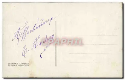 Tulipas — Aniversário — Lohmann, Asnières — Verso