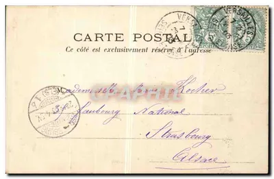 Paris — Quai des Fleurs — Verlag nicht sichtbar, Seriennummer nicht sichtbar — Rückseite