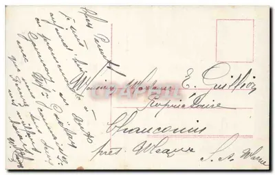 Retrato de uma jovem mulher — 11 de Abril de 1911 — Editor desconhecido, número de série 2437/38 — Verso