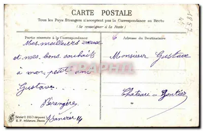 Lily of the Valley — Boas Vontades — E.F. editores, Série 0.18571 — Verso