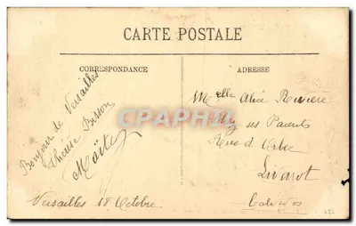 Versailles — La Colonnade di Mansart con il rapimento di Proserpina, di Girardon - LL — Verso