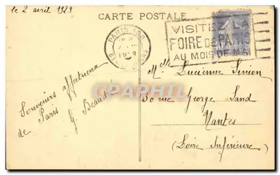 Paryż - Mały Pałac — Stara pocztówka n°80, wydawca Paryż — Rewers