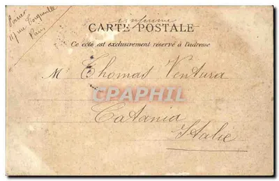 Paris — Porta Saint-Denis — Os Boulevards — C.L.C. — n°169 — Verso