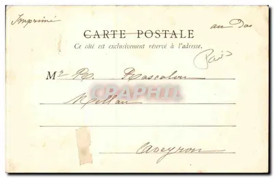 Porte Saint-Martin — Paryż — B.R.F. Paryż nr 14 — Rewers