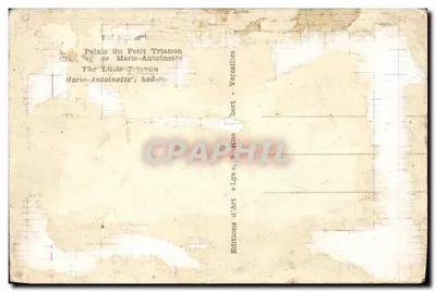 Sypialnia Małego Trianonu — Versailles — Wydawnictwo Sztuki Lys — Rewers