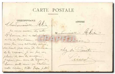 Evreux (Eure) - Hotel de Ville — Ed. J.B. n°3 — Verso