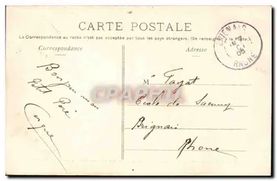Paryż — Konie z Marly — Aleja Champs-Élysées — P.P.C. Paryż — Rewers