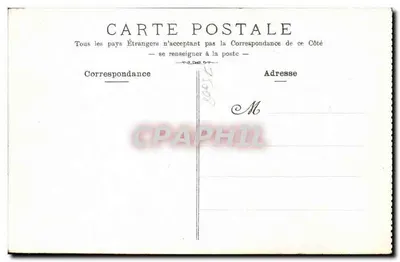 Paryż — Aleja Champs-Élysées — wydawca nieznany — Rewers