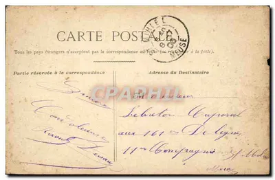 Paris — Les Grands Boulevards — Editor: Chatelet & Brachet — Verso