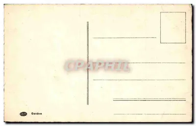 Dois crianças brincando sob uma árvore — desenho a tinta e lápis — editor CEA Genebra — Verso