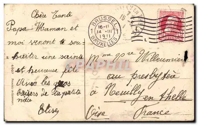 Faith — Happy Birthday — unknown publisher — Back
