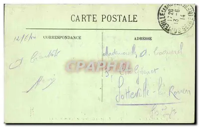 Okręgi Cauterets — Jezioro Gaube i Vignemale — LL. — Nr 110 — Rewers