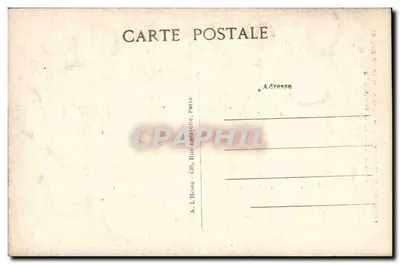 Il Castello della Regina Élanche presso gli Étangs de Commelles — Dintorni di Chantilly (Oise) — I.I.I., Parigi, n°61 — Verso